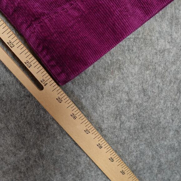 Anthropologie Maeve Pants Womens 28 Colette Cropped Wide Leg Corduroy Pink - Picture 3 of 10